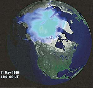 Астроном Галлей вот такое северное сияние принимал за «утечку» атмосферы из подземного мира